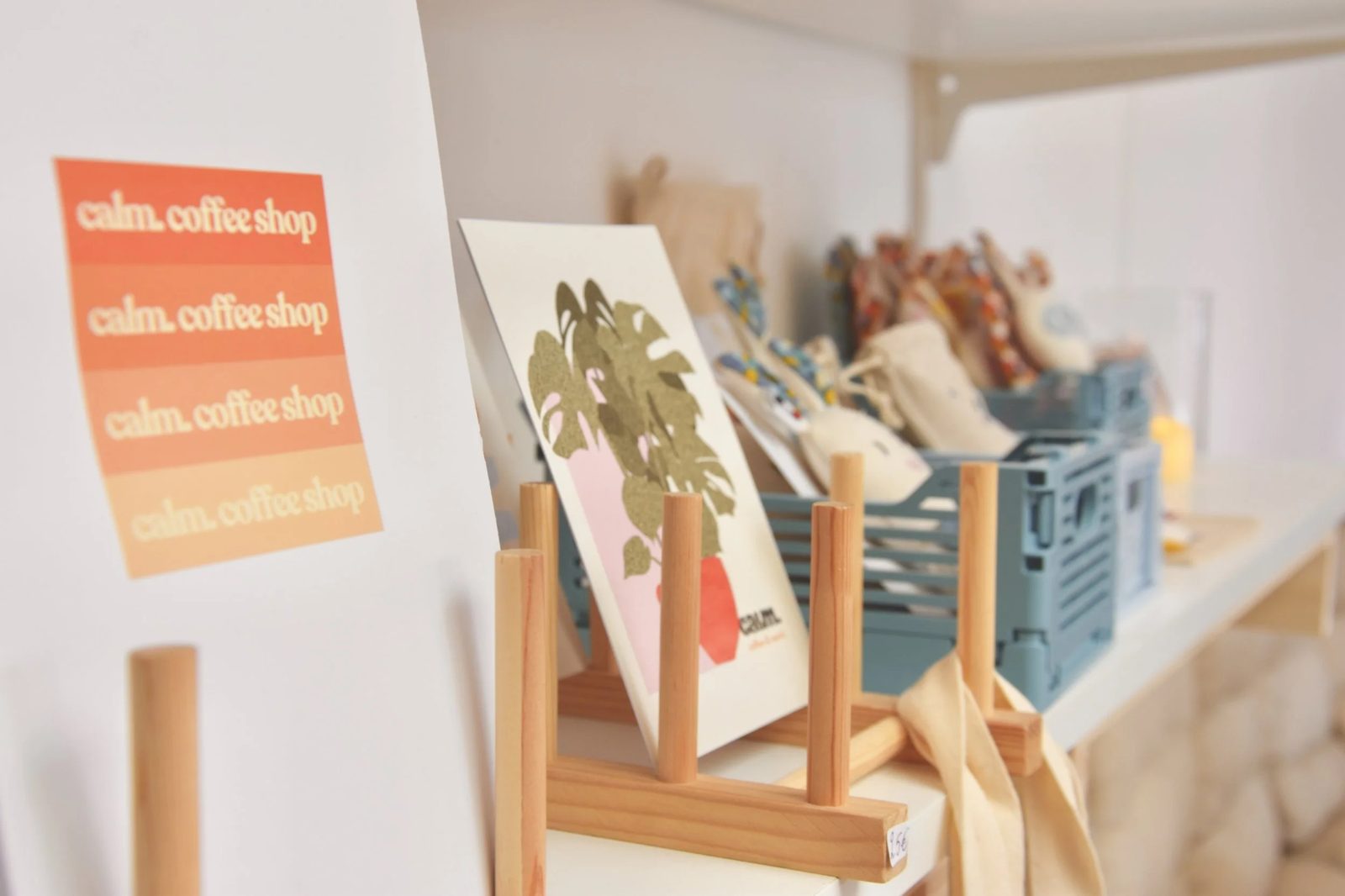 Espace boutique de CALM.